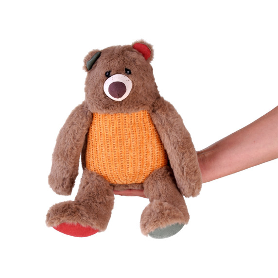 Plüss játék medve 30 cm Inlea4Fun TEDDY BEAR Theodore