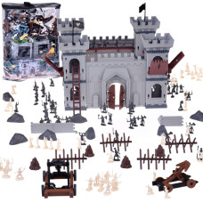 Castel cu figurine, 302 elemente - Inlea4Fun GOOD PEACE CASTLE - 