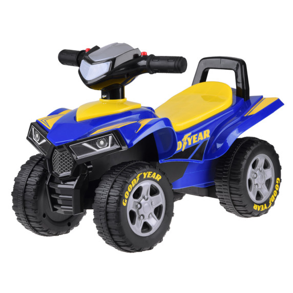 Elektromos négykerekű quad Goodyear - kék/sárga