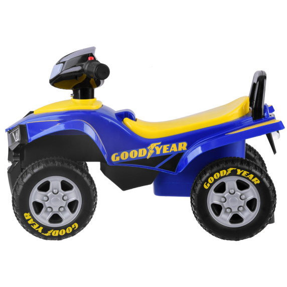 Elektromos négykerekű quad Goodyear - kék/sárga