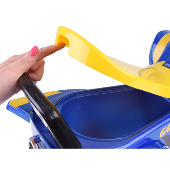 Elektromos négykerekű quad Goodyear - kék/sárga