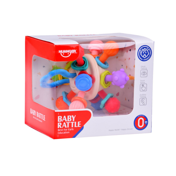 Hryzátko HUANGER Baby Rattle