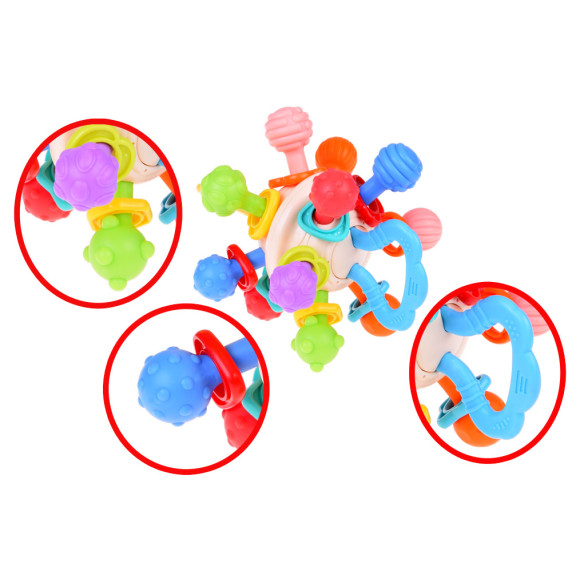 Hryzátko HUANGER Baby Rattle