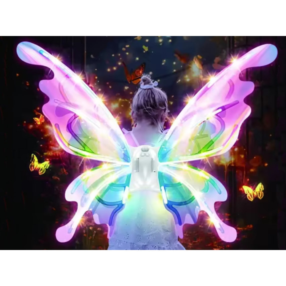 Svietiace rozprávkové krídla Inlea4Fun FAIRY WINGS