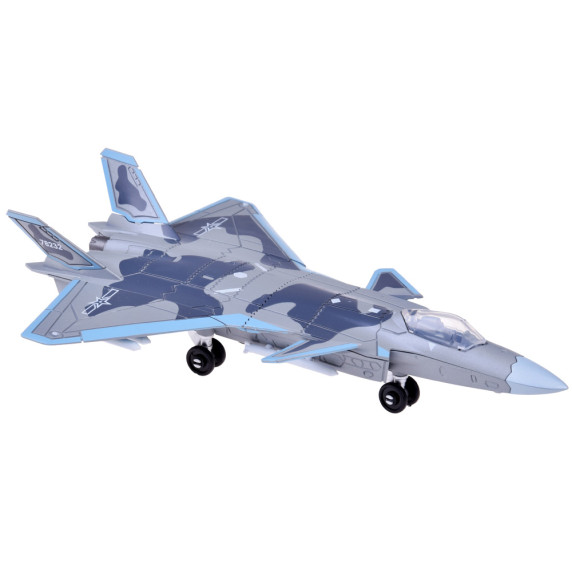 Építőjáték J-20 vadászrepülőgép modell 1:100 Inlea4Fun STEALTH FIGHTER