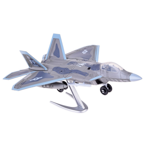 Építőjáték F-22 sugárhajtású repülőgép 1:100 Inlea4Fun STEALTH FIGHTER