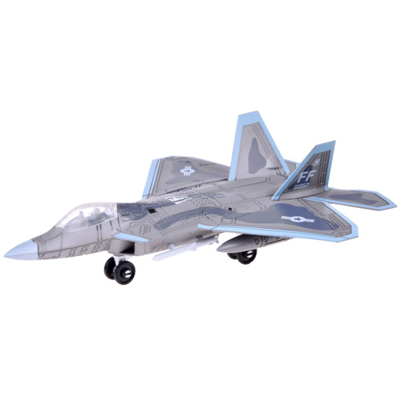 Építőjáték F-22 sugárhajtású repülőgép 1:100 Inlea4Fun STEALTH FIGHTER