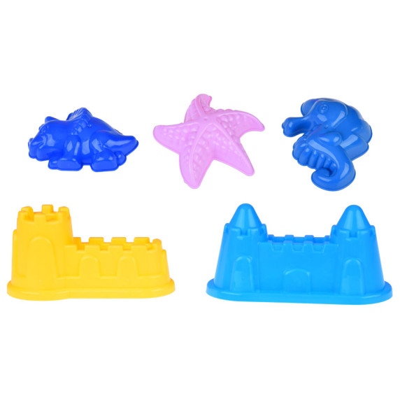 Set jucării pentru nisip - 11 elemente - Inlea4Fun BEACH TOYS