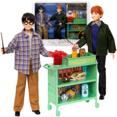 Harry Potter és Ron Weasley figura Roxfort vonaton MATTEL Wizarding world - 