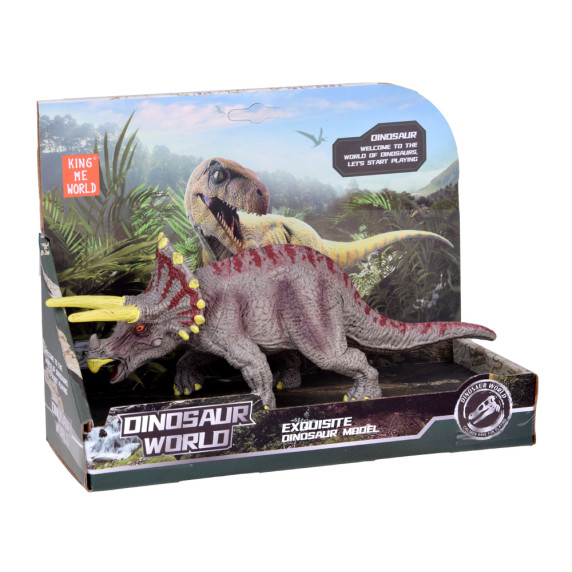 Figurină de dinozaur Triceratopts -  Inlea4Fun DINOSAUR WORLD