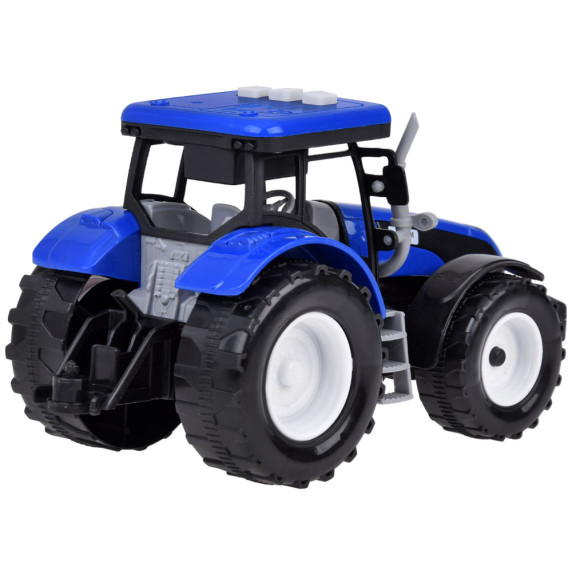 Tractor albastru cu efecte de lumină și sunet -  Inlea4Fun FARM TRACTOR