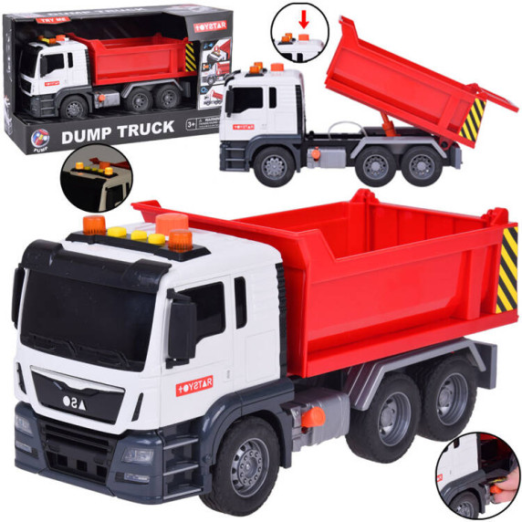 Camion de construcții interactivă - Inlea4Fun DUMP TRUCK