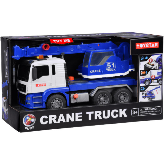 Interaktívne stavebné vozidlo, autožeriav Inlea4Fun CRANE TRUCK