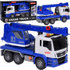 Camion macara vehicul de construcții interactiv -  Inlea4Fun CRANE TRUCK ZA5226 - 