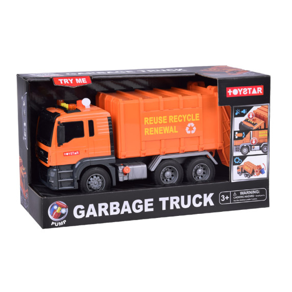 Interaktívne smetiarske auto Inlea4Fun GARBAGE TRUCK