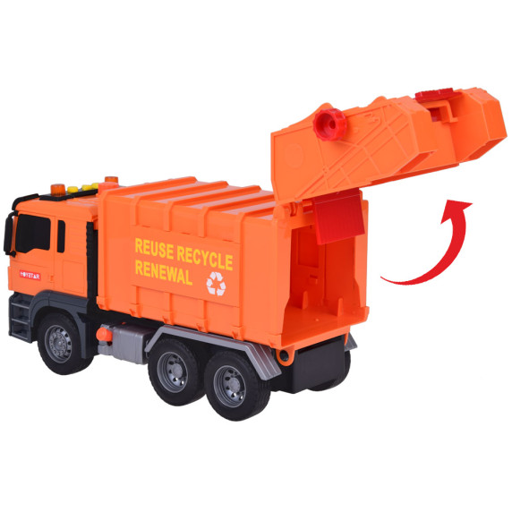 Interaktívne smetiarske auto Inlea4Fun GARBAGE TRUCK