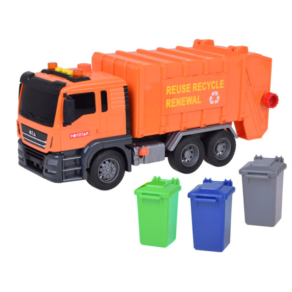 Interaktívne smetiarske auto Inlea4Fun GARBAGE TRUCK