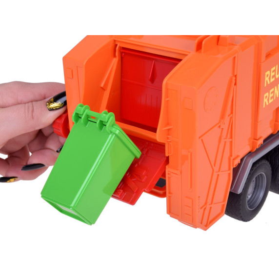 Interaktívne smetiarske auto Inlea4Fun GARBAGE TRUCK