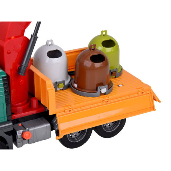 Interaktívne smetiarske auto Inlea4Fun GARBAGE SORTING TRUCK