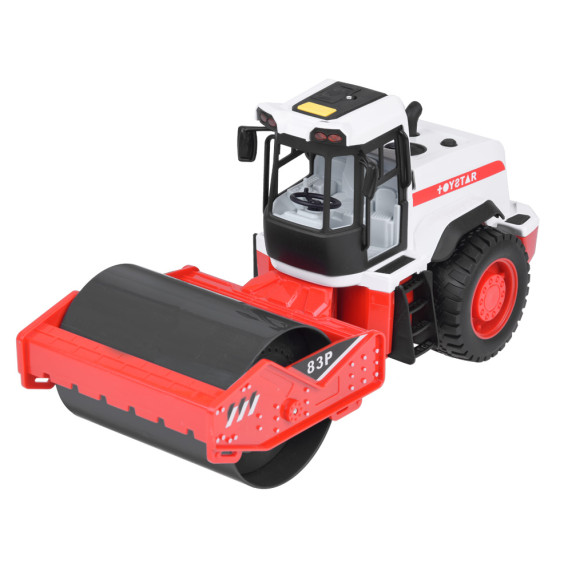 Tractor cu compactor pentru nivelare, interactiv -  Inlea4Fun ROAD ROLLER