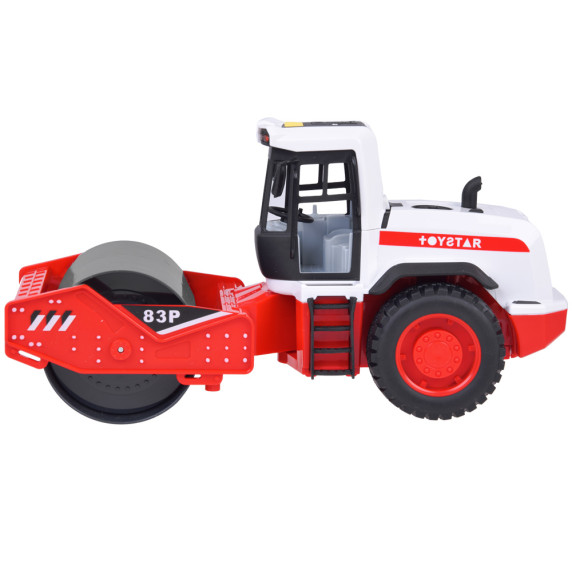 Tractor cu compactor pentru nivelare, interactiv -  Inlea4Fun ROAD ROLLER