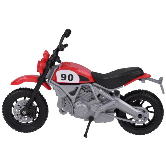 Interaktívne autíčko Pick-up s motocyklom Inlea4Fun PICKUPS & MOTORCYCLE