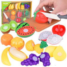 Set de joacă, pentru a felia fructe -  Inlea4Fun ZA5248 - 12 piese - 