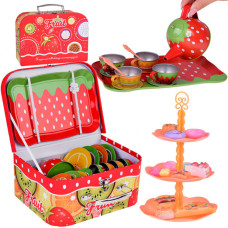 Set de ceai pentru copii în cutie 36 elemente - Inlea4Fun FRUIT - 