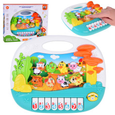 Pian muzical pentu copii -  Inlea4Fun ANIMAL MUSICAL PIANO - 