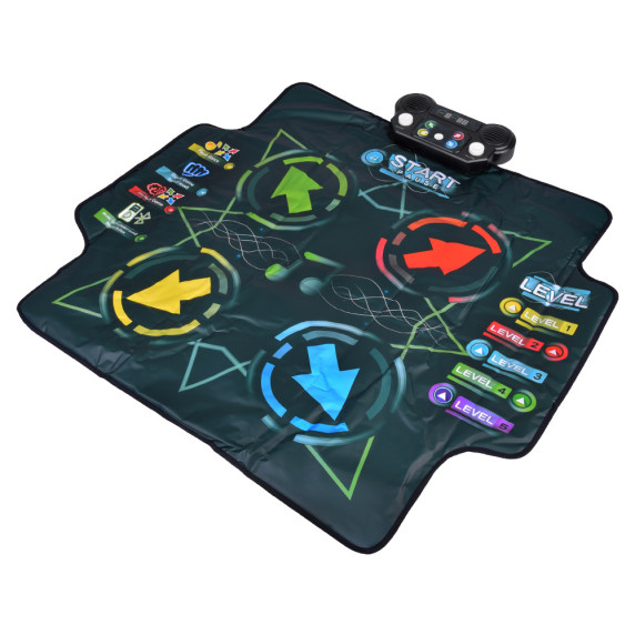 Hudobná tanečná podložka Inlea4Fun DANCING CHALLENGE PLAYMAT