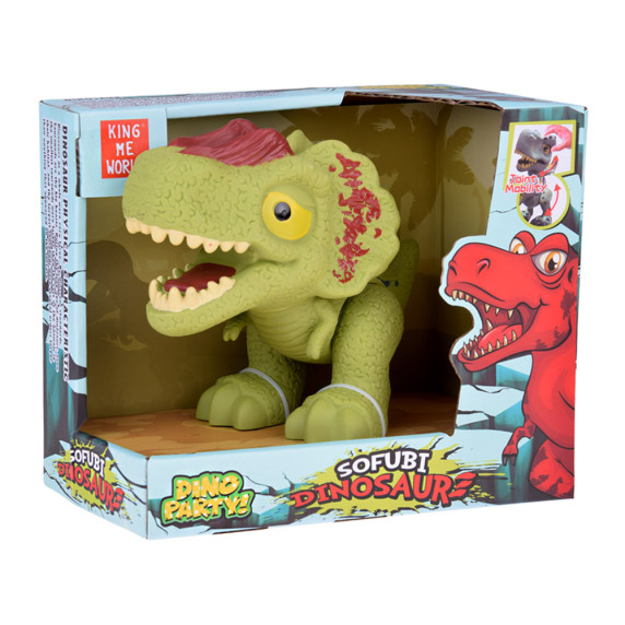 Figurină de dinozaur - Dilophosaurus - Inlea4Fun DINO PARTY