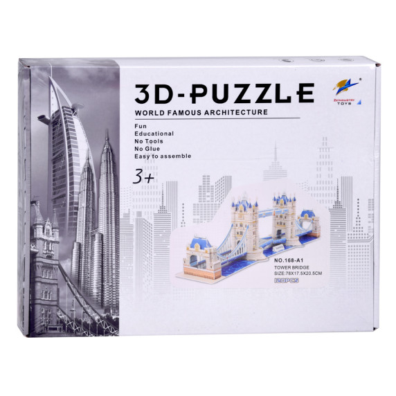 Puzzle 3D Tower Bridge 120 piese 