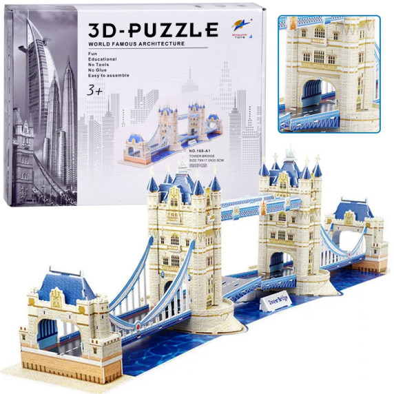 Puzzle 3D Tower Bridge 120 piese 