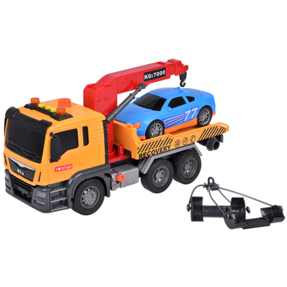 Interaktívna odťahovka s autíčkom Inlea4Fun TOW TRUCK