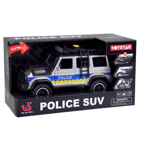 Mașină interactivă de poliție pentru vehicule de teren - Inlea4Fun POLICE SUV