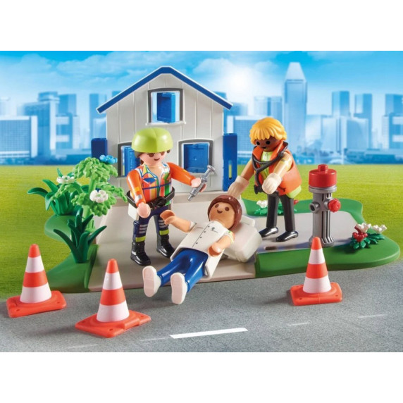 Figurák és kiegészítők építőkockákhoz 120 darabos Playmobil My Figures 70980