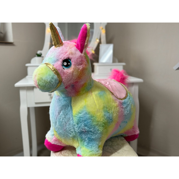 Unicorn gonflabil de sărit pentru copii - Inlea4Fun ZA5444 - unicorn