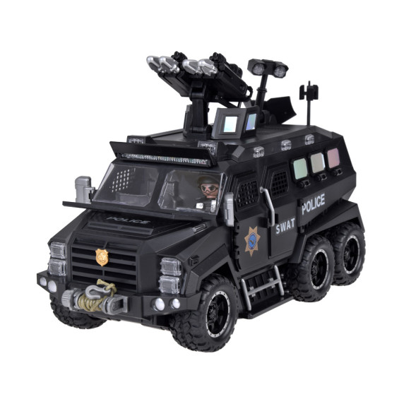 Játék rendőrkészlet tartozékokkal Inlea4Fun CITY SWAT CAR