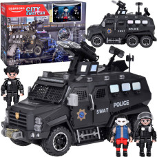 Játék rendőrkészlet tartozékokkal Inlea4Fun CITY SWAT CAR - 