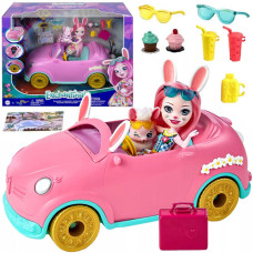 Enchantimals baba  Bree Bunnymobile játékautóval - 