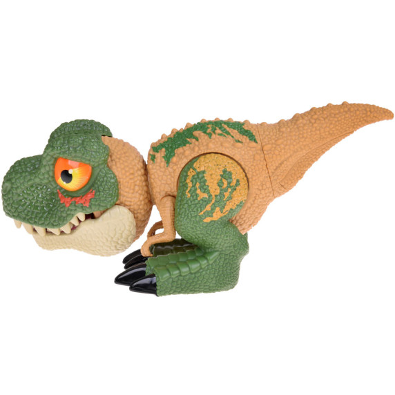 Figúrka Tyrannosaurus Rex so zvukovými a svetelnými efektmi Inlea4Fun DINOSAURS - zelený