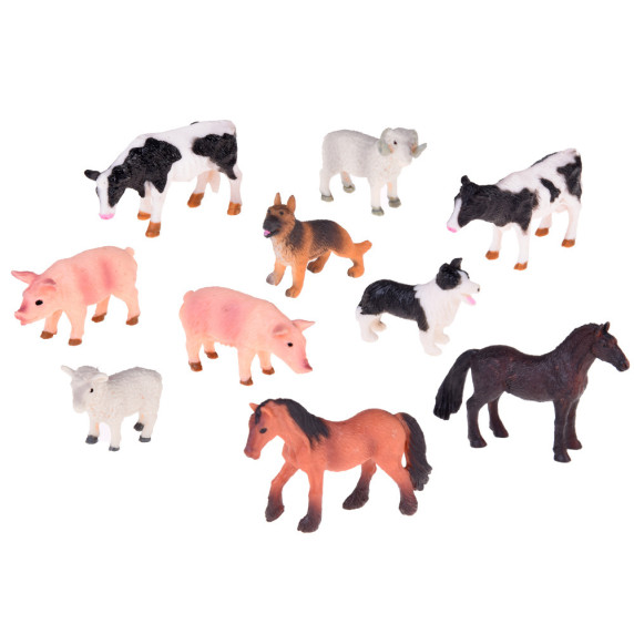 Detská farma, stodola, traktor, figúrky a príslušenstvo 109 prvkov FARM ANIMALS