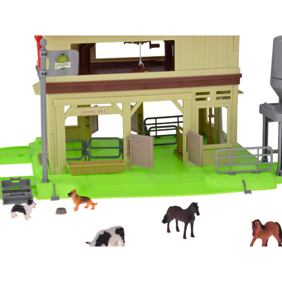 Detská farma, stodola, traktor, figúrky a príslušenstvo 109 prvkov FARM ANIMALS