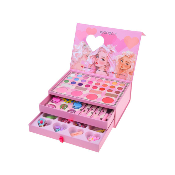 Krabička s kozmetikou a šperkami FASHION BEAUTY MAKEUP KIT