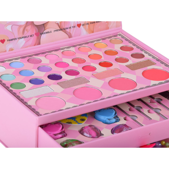 Krabička s kozmetikou a šperkami FASHION BEAUTY MAKEUP KIT