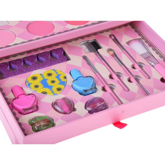 Krabička s kozmetikou a šperkami FASHION BEAUTY MAKEUP KIT