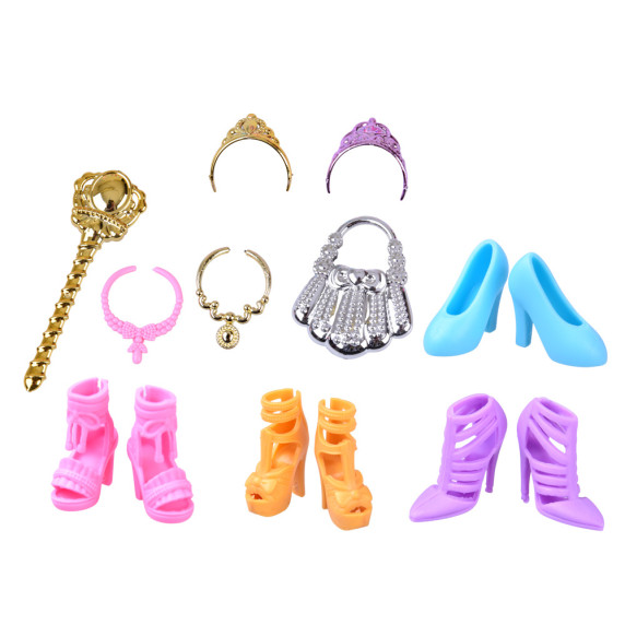 Păpușă prințesă Anlily cu 11 rochii și accesorii – PRINCESS DRESS UP