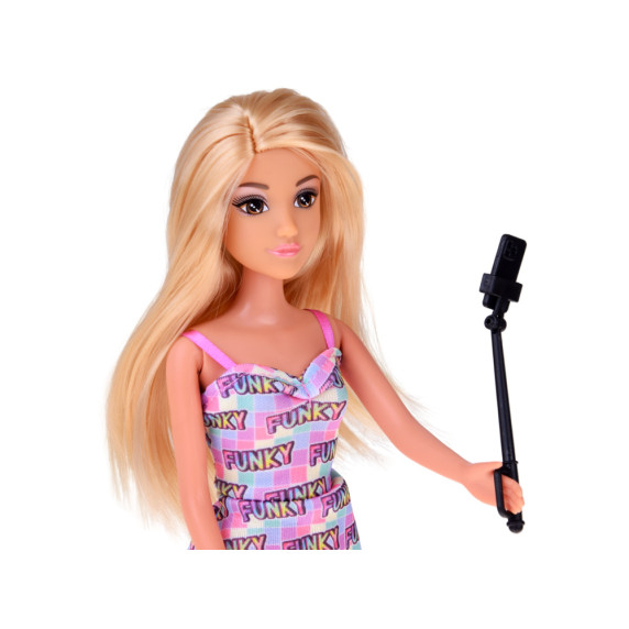 Păpușă Anlily turistă cu bicicletă și accesorii – CYCLING TRIP