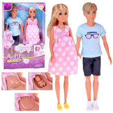 Játék babacsalád készlet FAMILY SERIES Welcome baby - 