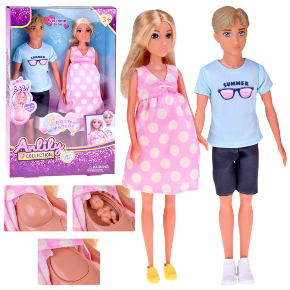 Set de păpuși – familie FAMILY SERIES Welcome Baby